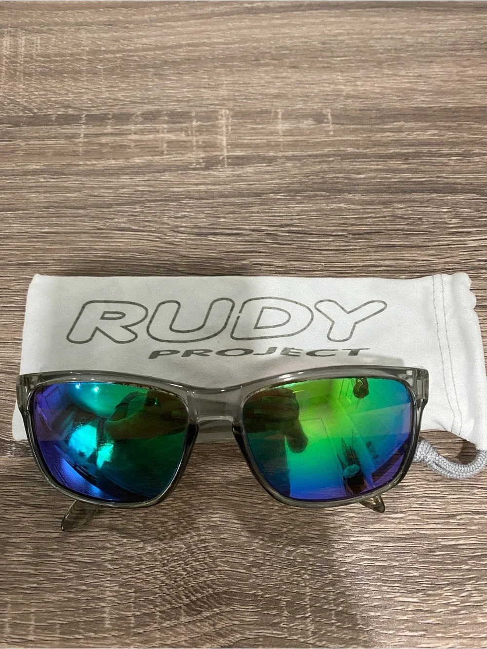 Rudy Project Spinhawk Men’s Clear Frame Sunglasses (SP314133)